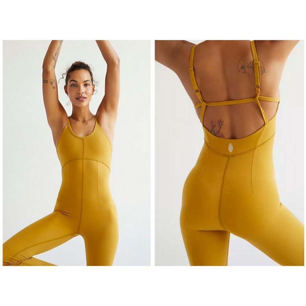 💕FREE PEOPLE MOVEMENT💕 All Star Onesie ~ Alchemy Medium M NWT